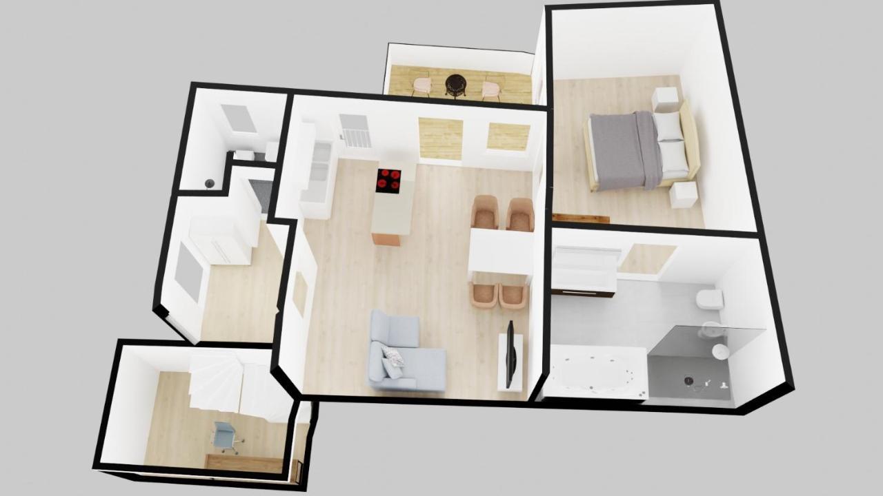 Stadtflair Freising - Moderne Wohnung Im Zentrum מראה חיצוני תמונה